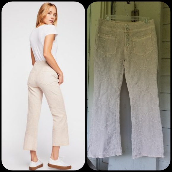 ποΈ We The Free People LIV CROP FLARE jeans - Picture 3 of 7